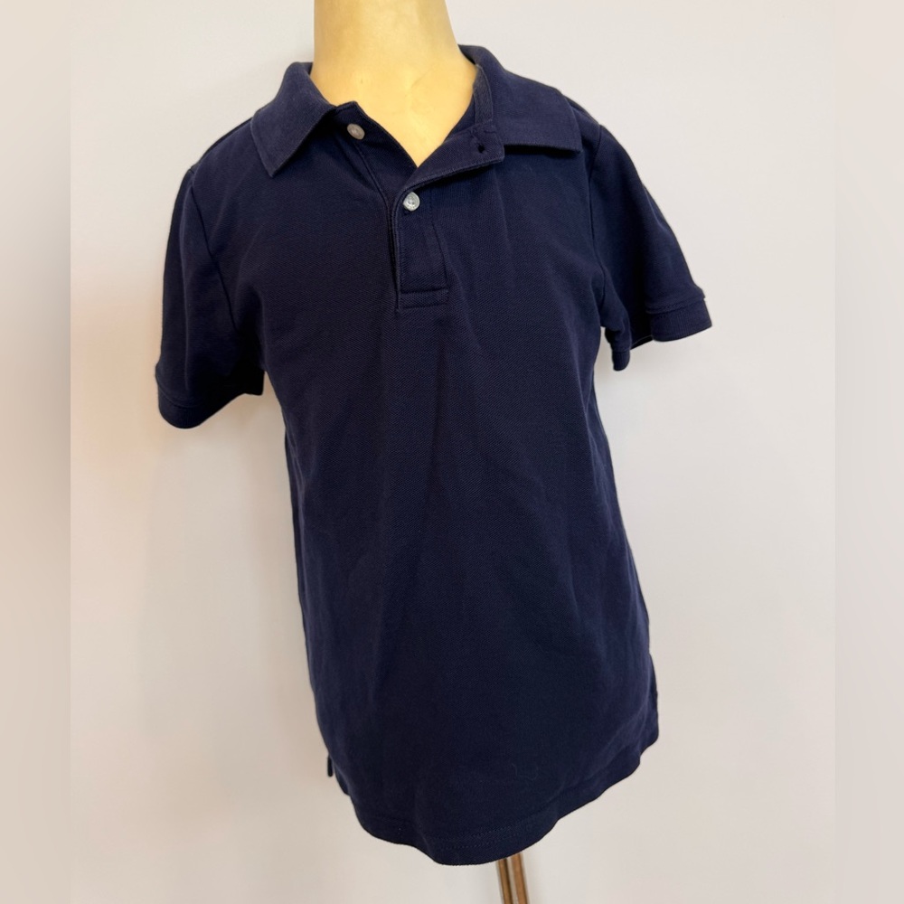 Janie and Jack Deep Blue Kids Polo